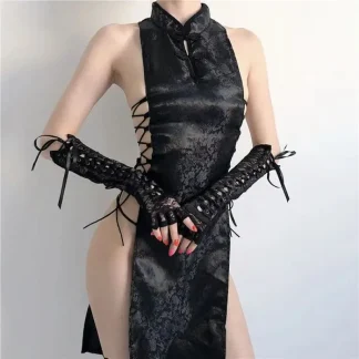 Sexy Lace-up Sides Halloween Costume