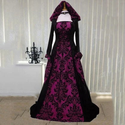 Witch Gothic Dress Halloween Costume