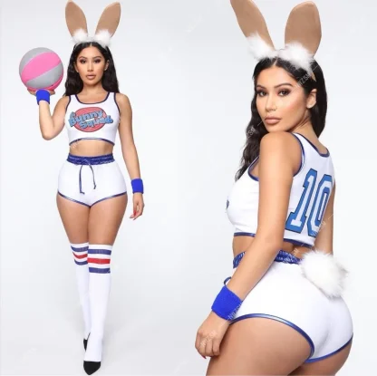 Chic Sporty Bunny Halloween Costume - Image 2