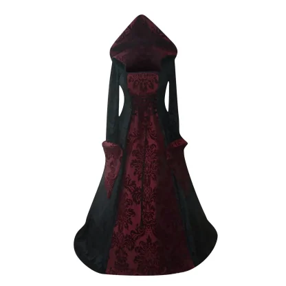 Witch Gothic Dress Halloween Costume - Image 6