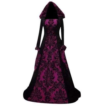 Witch Gothic Dress Halloween Costume - Image 3