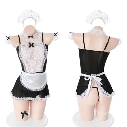 Naughty Maid Halloween Costume - Image 10